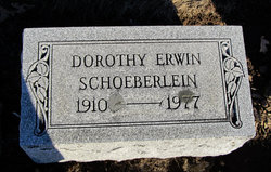 Dorothy Hannah <I>Erwin</I> Schoeberlein 