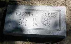 Martha L. <I>Southard</I> Baker 