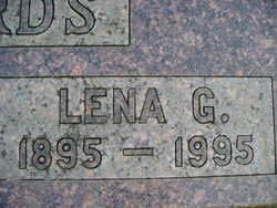 Helena Genevieve “Lena” <I>Duyck</I> Bernards 