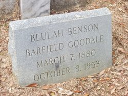 Beulah B. <I>Benson</I> Goodale 