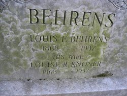 Louise <I>Knoner</I> Behrens 