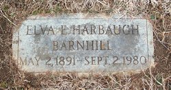 Elva Elizabeth <I>Harbaugh</I> Barnhill 