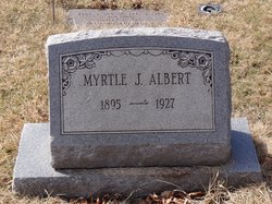 Myrtle J <I>Parsons</I> Albert 