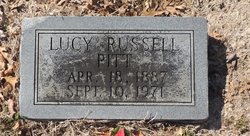 Lucy <I>Russell</I> Pitt 