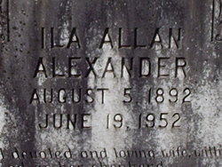 Ida <I>Allan</I> Alexander 