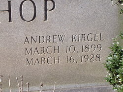 Andrew Kirgel Bishop 