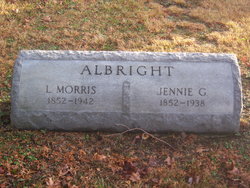 Jennie G. <I>Gibson</I> Albright 