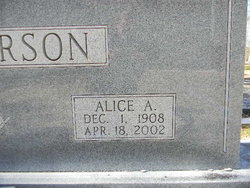 Susan Alice “Alice” <I>Albea</I> Henderson 