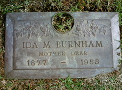 Ida May <I>Edmunds</I> Burnham 