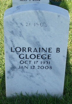 Lorraine Beverly <I>Vick</I> Gloege 