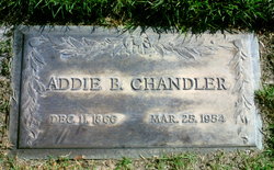 Addie May <I>Barron</I> Chandler 