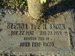 Glenda Vee <I>Hebert</I> Bacon 