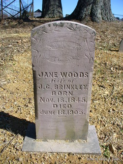Jane <I>Woods</I> Brinkley 