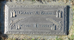 Gladys Adeline <I>Scarlett</I> Barnes 