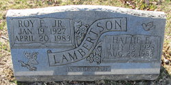 LCDR Roy Franklin Lambertson Jr.