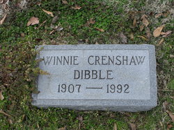 Winnie Davis <I>Crenshaw</I> Dibble 