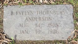 Beatrice Evelyn <I>Thornbury</I> Anderson 