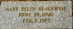 Mary Ellen Blackwell 