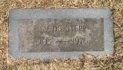 Maude “Molly” <I>Cook</I> Stepp 
