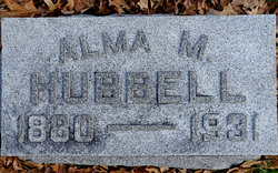 Alma May <I>Steinhauser</I> Hubbell 
