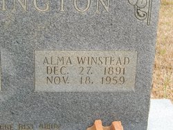 Phenia Alma <I>Winstead</I> Herrington 