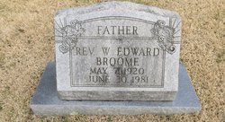 Rev William Edward Broome 