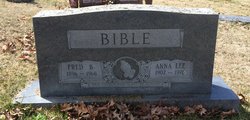 Girtrue Anna Lee <I>Crockett</I> Bible 