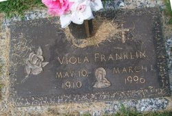 Viola Marie <I>Frieden</I> Franklin 