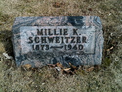 Mella Ludell “Millie” <I>Houghton</I> Schweitzer 