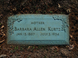 Barbara Alice <I>Allen</I> Kurtz 