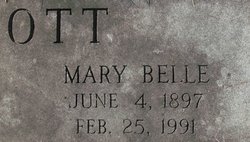 Mary Belle <I>McInturff</I> Abbott 