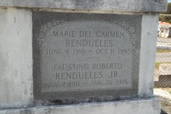 Marie Del Carmen <I>Manzano</I> Rendueles 