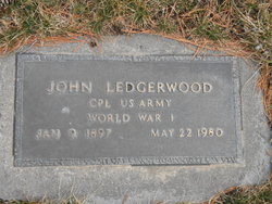 Cpl John Ledgerwood 