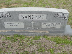 Annie June <I>Reed</I> Bangert 