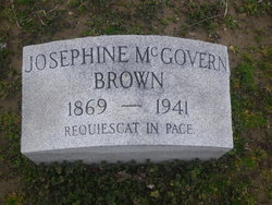 Josephine <I>McGovern</I> Brown 