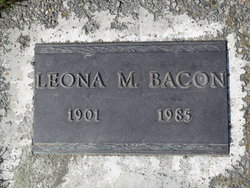 Leona Marie <I>Walker</I> Bacon 