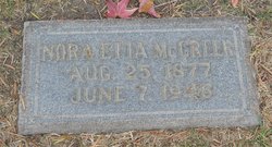 Nora Etta <I>Evans</I> McGreer 