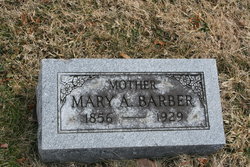 Mary Ann <I>Toalston</I> Barber 