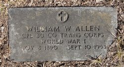 William W Allen 