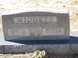 Minnie Bell <I>Brady</I> Midgett 