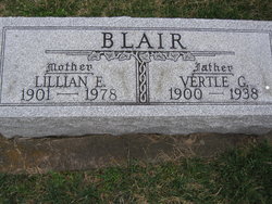 Lillian E. <I>Lee</I> Blair 