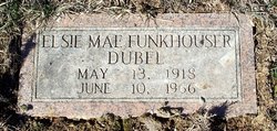 Elsie Mae <I>Funkhouser</I> Dubel 
