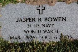 Jasper Reginald “Bud” Bowen 