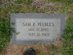Samuel Parker “Sam” Peebles 