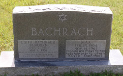 Edith <I>Levitt</I> Bachrach Bendorf 
