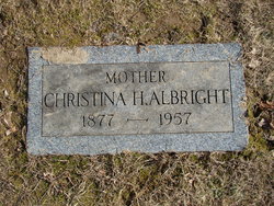 Christina <I>Hengstler</I> Albright 