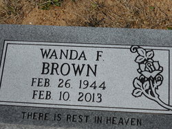 Wanda Fay <I>Davis</I> Brown 