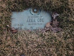Anna <I>Sheets</I> Cox 