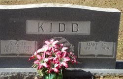 Mary Josephine <I>Graham</I> Kidd 