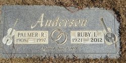 Ruby Inez <I>Melcher</I> Anderson 